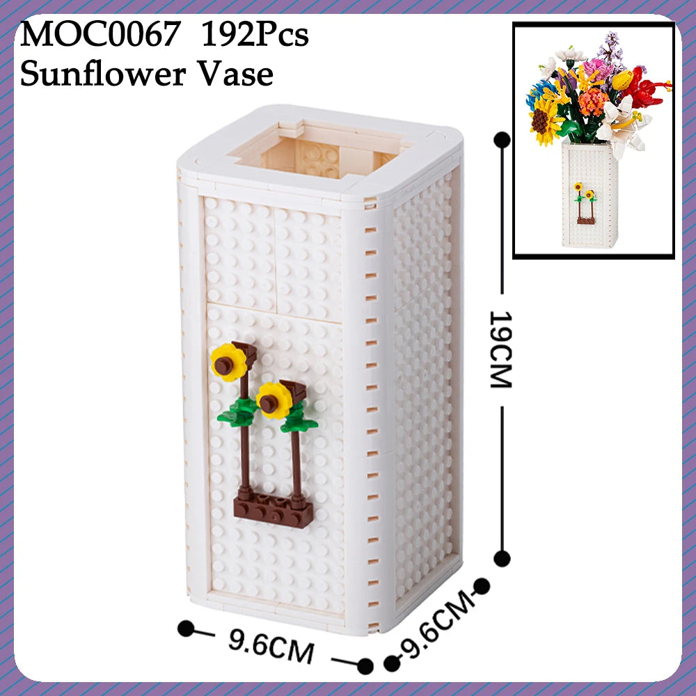CAN0000072 - Vases multiples pour fleurs en brique
