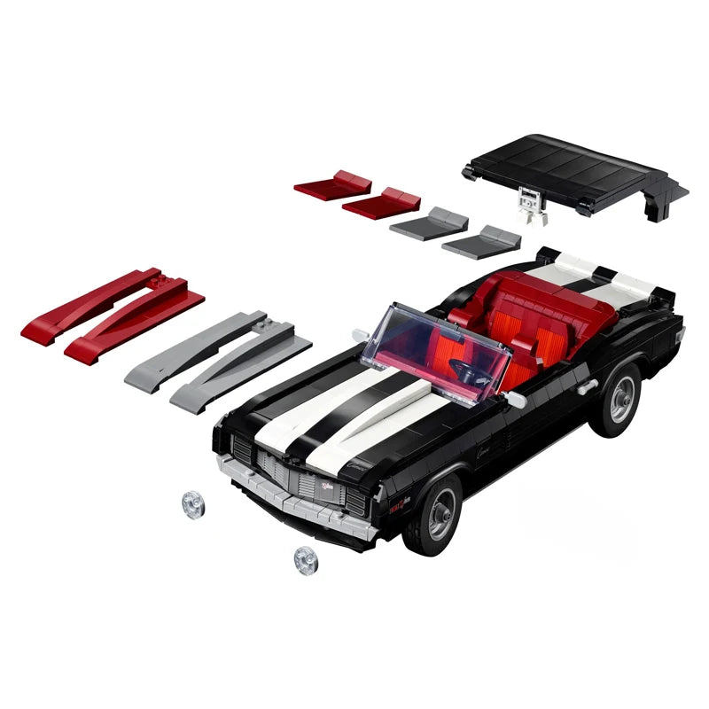 CAN0000047 - Blocs de construction Chevrolet Camaro Z28 – Modèle de muscle car classique
