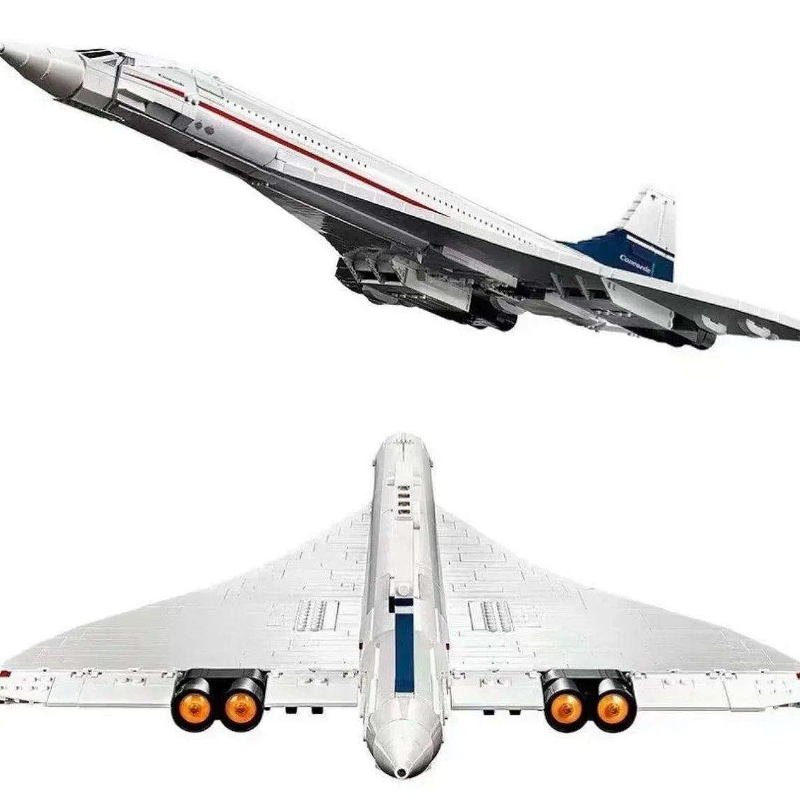 CAN0000042 - Blocs de construction Concorde Airbus - Modèle emblématique de jet supersonique