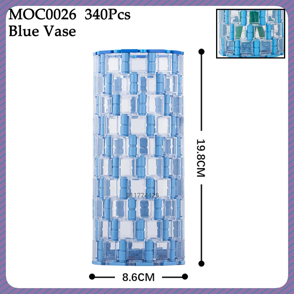 CAN0000072 - Vases multiples pour fleurs en brique