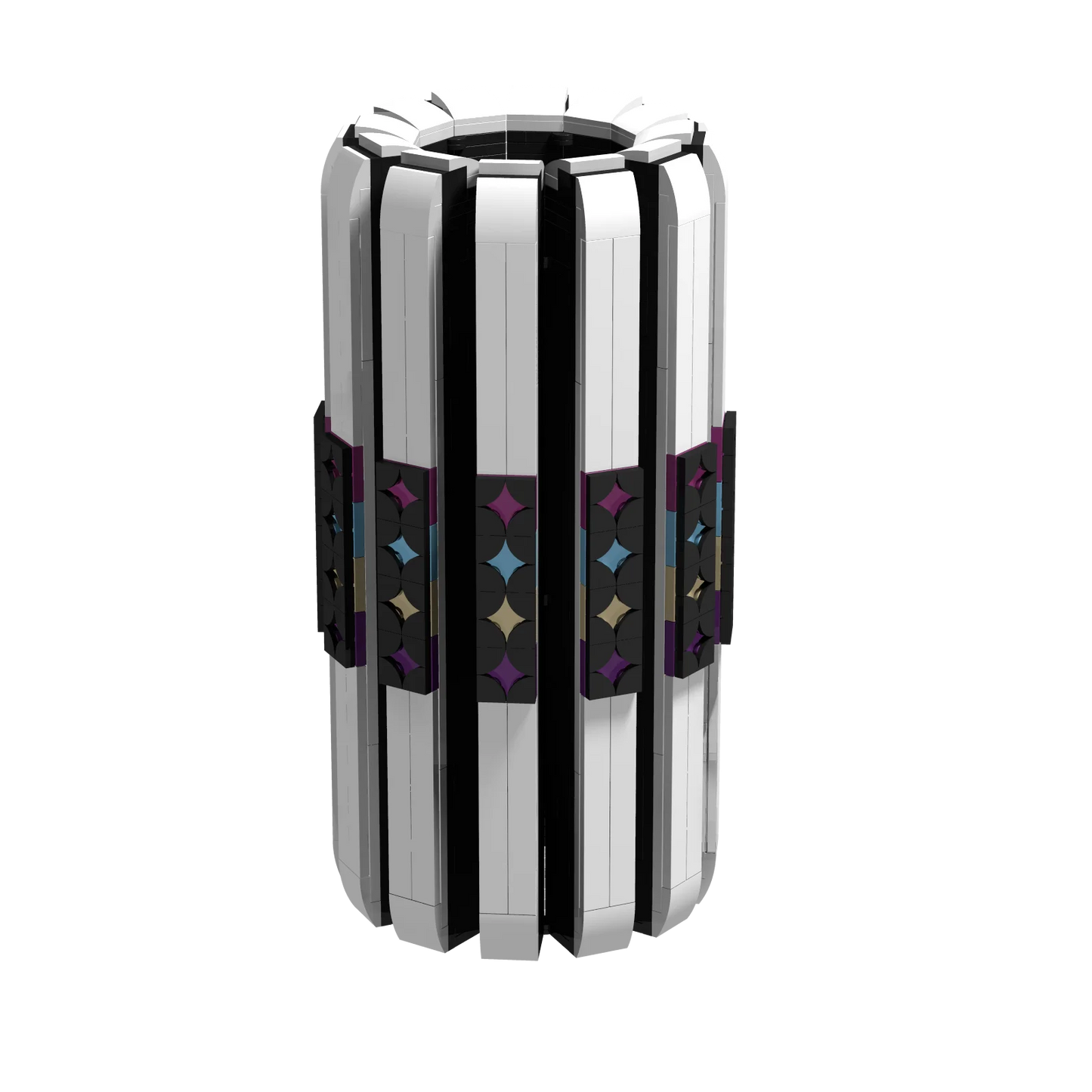 CAN0000072 - Vases multiples pour fleurs en brique