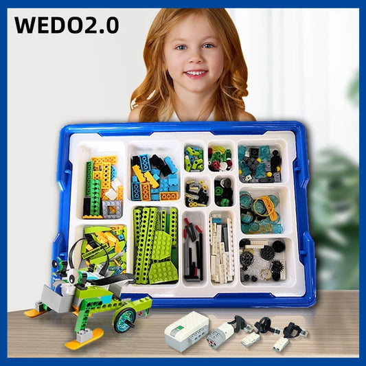 CAN0000010 - Wedo 2.0 Educ - Set 1 – LEGO-Compatible DIY Assemble Toys