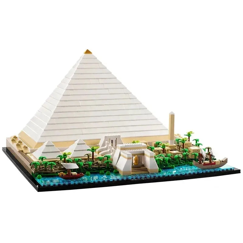 CAN0000046 - The Great Pyramid of Gizeh Egypt Building Blocks – Iconic Architectural Model