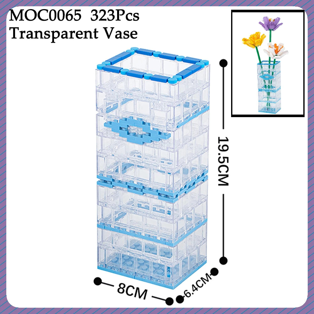 CAN0000072 - Vases multiples pour fleurs en brique