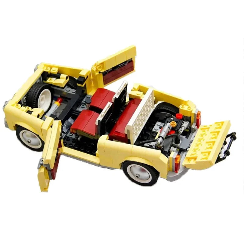 CAN0000040 - Fiat 500 Classic Building Blocks – Iconic Retro Car Model