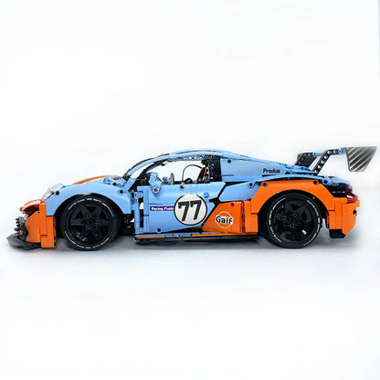 CAN0000036 - Porsche 911 GT3 RS Building Blocks – High-Performance Supercar Model (1:10 Scale)