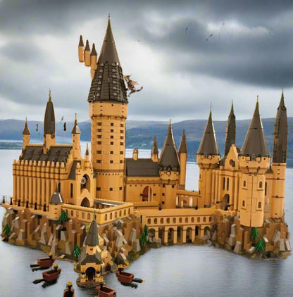 CAN0000053 - Hogwarts Castle Building Blocks Set (large model)