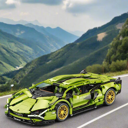 CAN0000034 - Lamborghini Sián FKP 37 Building Blocks – Remote-Controlled Supercar Model