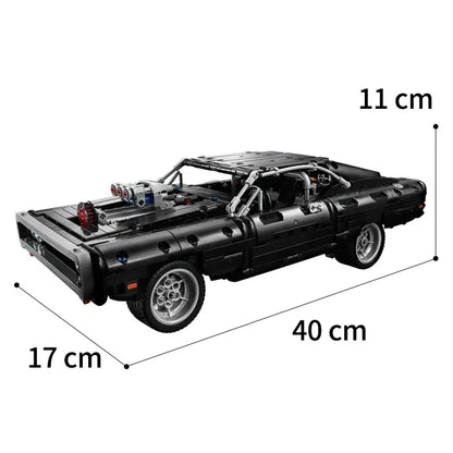 CAN0000026 - Fast & Furious 1969 Dodge Charger R/T Building Block Set – LEGO-Compatible Model