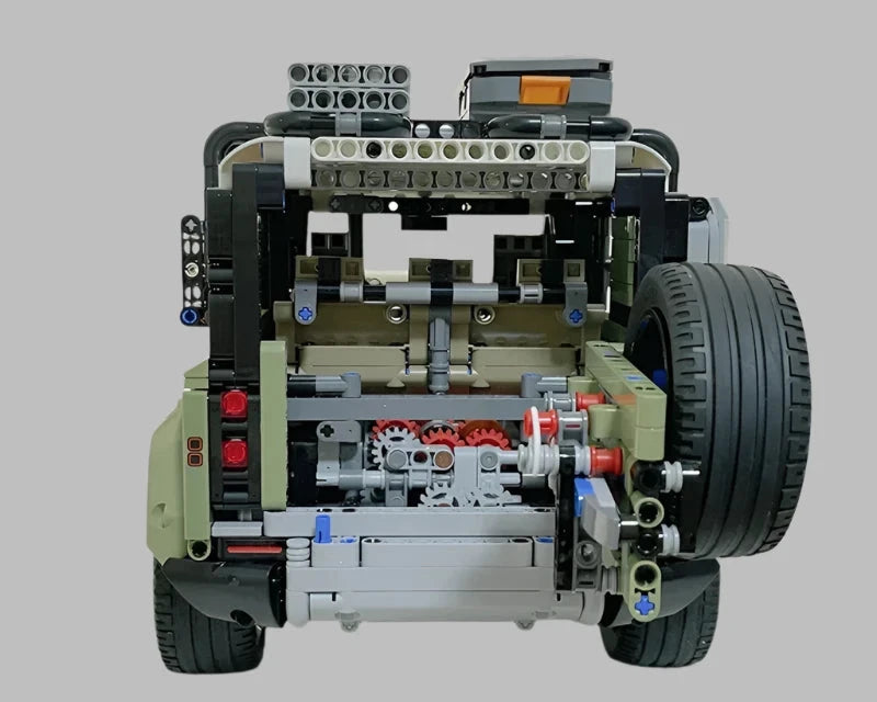 CAN0000019 - Land Rover Defender 3 door 4x4 - Detailed Off-Road Model