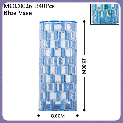 CAN0000072 - Vases multiples pour fleurs en brique