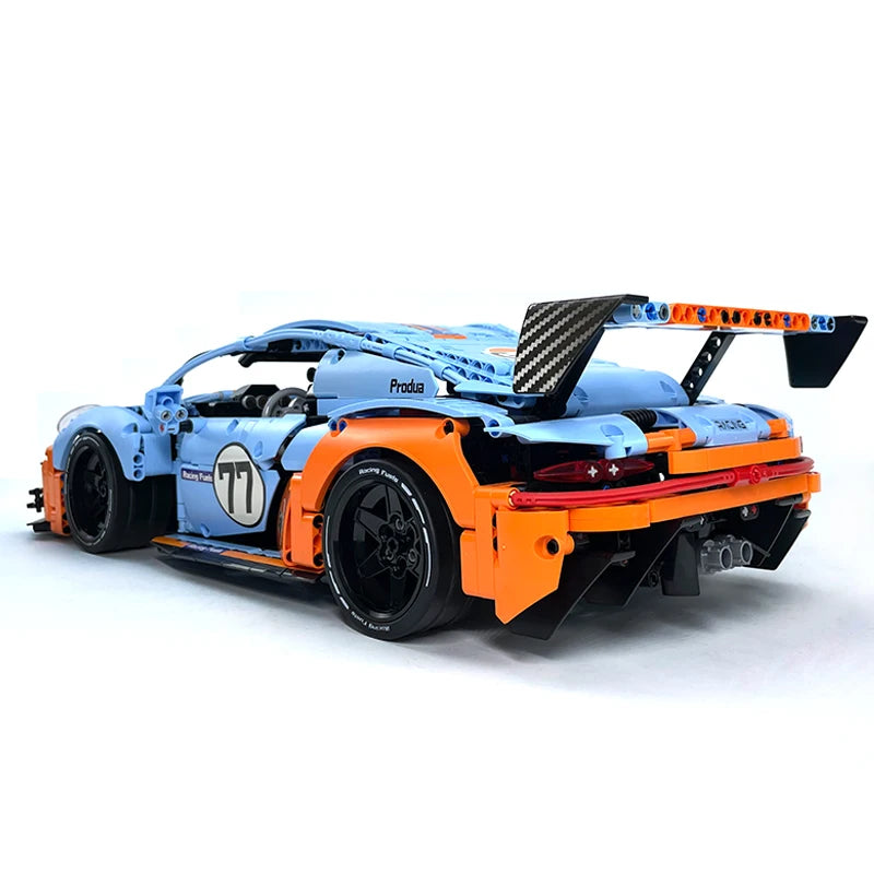 CAN0000036 - Porsche 911 GT3 RS Building Blocks – High-Performance Supercar Model (1:10 Scale)