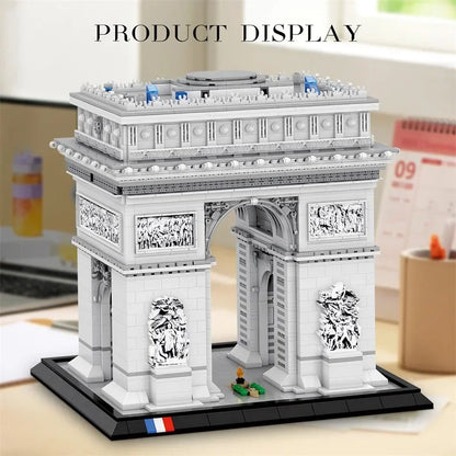 CAN0000044 - Arc de Triomphe Paris Building Blocks – Iconic Landmark Model